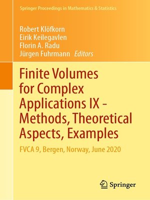 cover image of Finite Volumes for Complex Applications IX--Methods, Theoretical Aspects, Examples